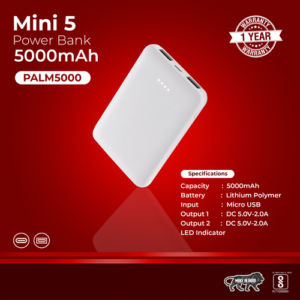 Mini5 | Powerbank 5000 mAh