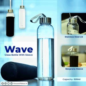 Glass Bottle with Sleeve | 520 ml