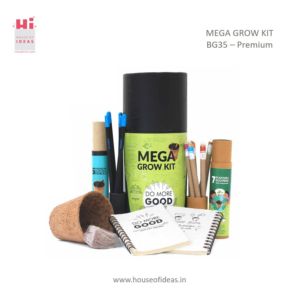 MEGA GROW KIT PREMIUM |Gift Box for Nature Lovers | Throw and Grow |BG35 Premium