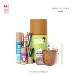 MEGA GROW KIT |Gift Box for Nature Lovers | Throw and Grow | BG35