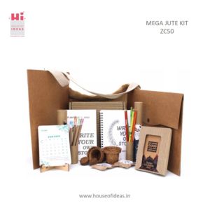 Product Name:   MEGA JUTE KIT | Eco Friendly Stationery Kit | ZC50