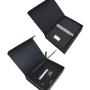 Organizer – Diary, Pen, Key Chain and Card Holder – Black