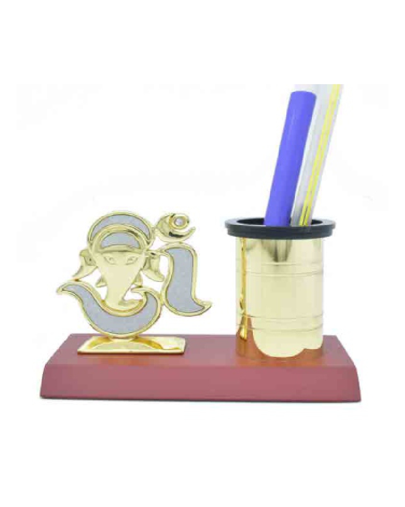 Pen Stand with Ganesha Symbol