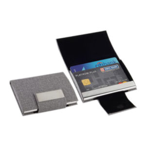 Card Holder – HOI 02 Grey Flap