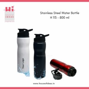 Stainless Steel Water Bottle H 113 – 800 ml