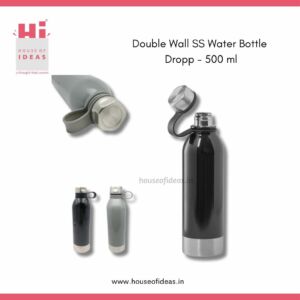 Double Wall SS Water Bottle Dropp – 500 ml