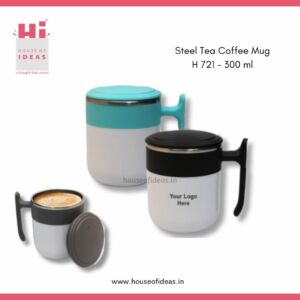 Steel Tea Coffee Mug H 721 – 300 ml
