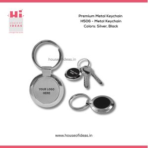H506-Premium Metal Keychain