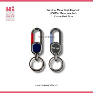 H5079-Carbiner Metal Hook Keychain
