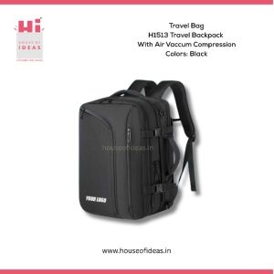 H1513-Travel Backpack With Air Vaccum Compression