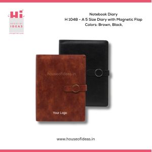H1048-A5 Size Diary with Magnetic Flap