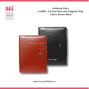H1066-A5 Size Diary with Magnetic Flap