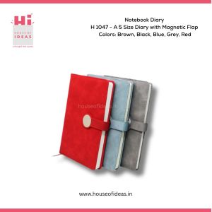 H1047-A5 Size Diary with Magnetic Flap